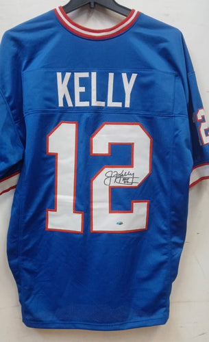 Jim Kelly autographed Buffalo Bills Custom jersey COA