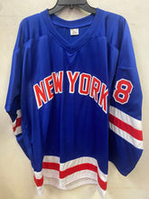 Jaromir Jagr autographed New York Rangers custom jersey Beckett COA