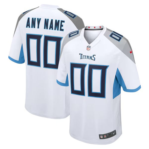 Tennessee Titans Any Name & Number customized YOUTH KIDS Official NFL Jersey white
