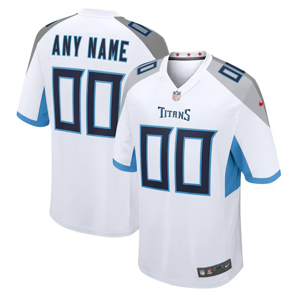 Tennessee Titans Any Name & Number customized YOUTH KIDS Official NFL Jersey white