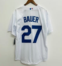 Trevor Bauer Los Angeles Dodgers Official MLB Nike jersey white