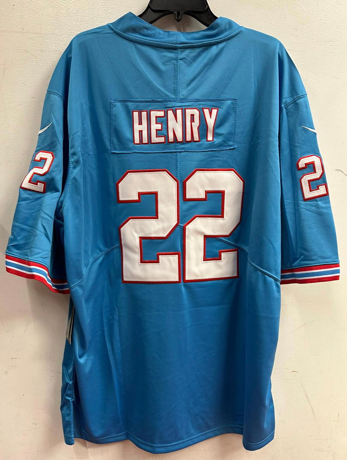 Derrick Henry Tennessee Titans Oilers Jersey light blue