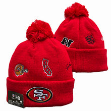 San Francisco 49ers NFL New Era winter Hat with Pom Pom