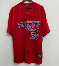 Edwin Diaz Puerto Rico jersey Nike red