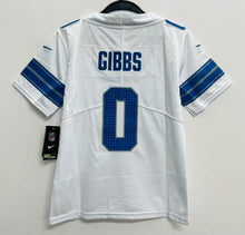 Jahmyr Gibbs YOUTH KIDS Detroit Lions Official NFL Nike Jersey white
