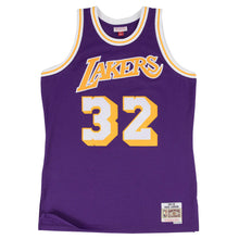 Magic Johnson Los Angeles Lakers Official NBA Nike Jersey purple