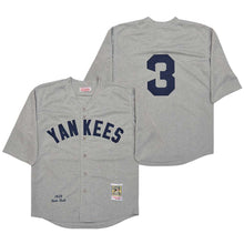 Babe Ruth New York Yankees Jersey Mitchell & Ness Gray