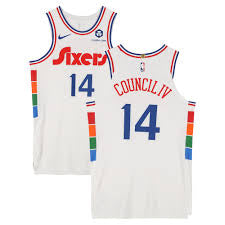 Ricky Council Philadelphia 76ers Official NBA Jersey