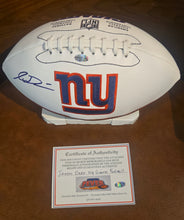 Jaxson Dart Autographed Football with COA