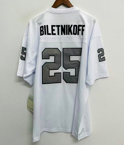 Fred Biletnikoff 1970 Oakland Raiders NFL Mitchell & Ness Jersey White