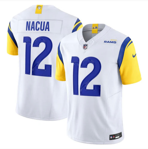 Puka Nacua #12 Los Angeles Rams Official NFL Nike Jersey