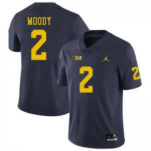 Jake Moody Michigan Wolverines Official NCAA Jersey