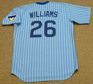 Billy Williams Chicago Cubs Official MLB Majestic Jersey blue