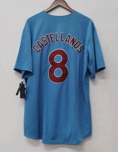 Nick Castellanos Nike MLB Philadelphia Phillies Jersey Blue