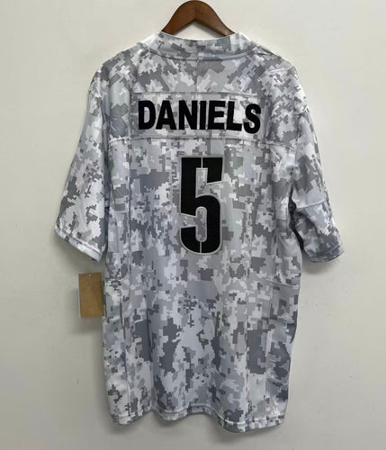 Jayden Daniels Washington Commanders YOUTH KIDS Official NFL NIKE Salute to Service Jersey