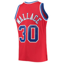 Ben Wallace 1996-97 Washington Bullets Official NBA Mitchell & Ness Jersey