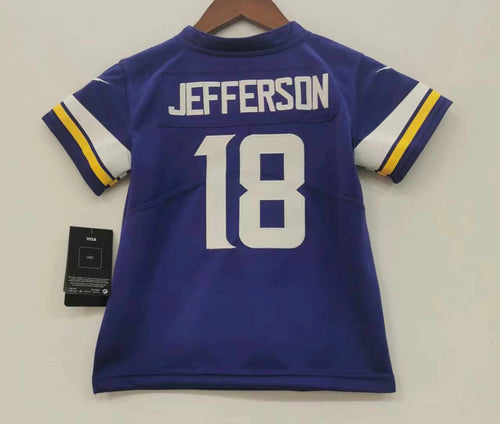 Justin Jefferson YOUTH Minnesota Vikings Jersey