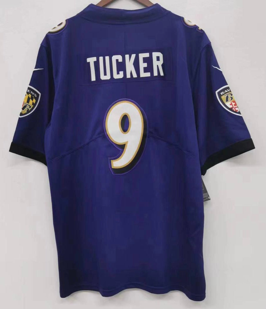 Justin Tucker Baltimore Ravens Jersey Purple