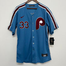 Edmundo Sosa Philadelphia Phillies Official MLB Nike Jersey blue retro
