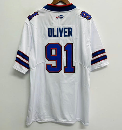 Ed Oliver Buffalo Bills NFL official Nike Jersey white