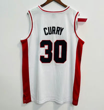 Stephen Curry Davidson Official NCAA Nike jersey white