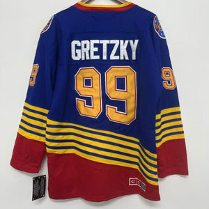 Wayne Gretzky St. Louis Blues Official NHL CCM Jersey blue