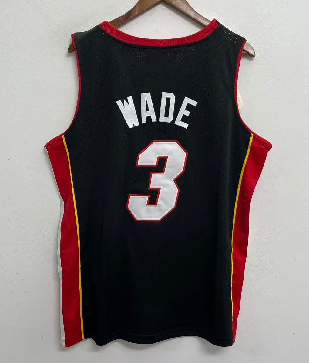 Dwyane Wade Miami Heat Official NBA Mitchell & Ness Jersey El Heat