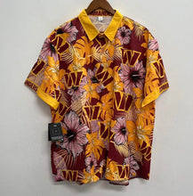 Washington Commanders Official NFL Floral Palm shirt adult sizes