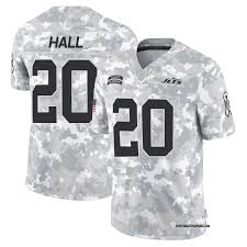 Breece Hall New York Jets Official NFL 2024 Salute to Service Jersey