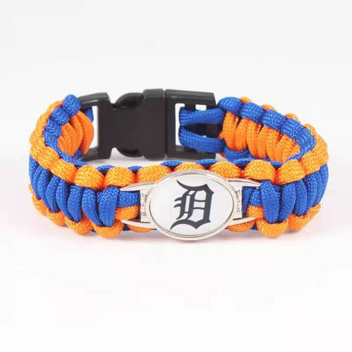 Detroit Tigers snap clasp bracelet