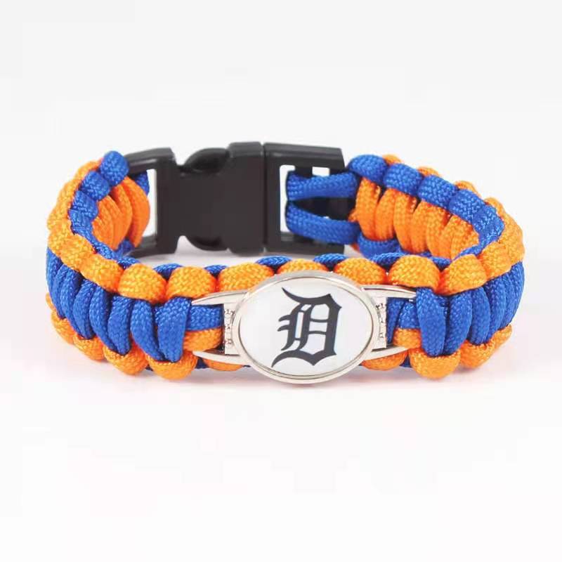 Detroit Tigers snap clasp bracelet