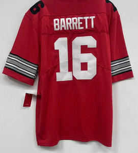 J. T. Barrett Jersey Ohio State Buckeyes Jersey red