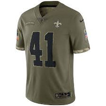 Alvin Kamara New Orleans Saints Official NFL Nike Salute to Service Jersey