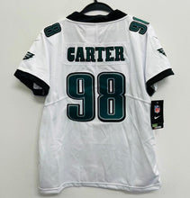 Jalen Carter YOUTH KIDS Philadelphia Eagles Official NFL NIKE Jersey white