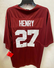 Derrick Henry Alabama Crimson Tide autographed jersey With COA & Photo signing