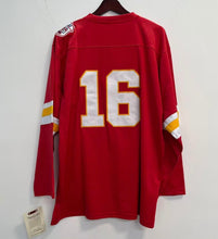 Len Dawson Kansas City Chiefs Official NFL Mitchell & Ness 3/4 sleeve Jersey
