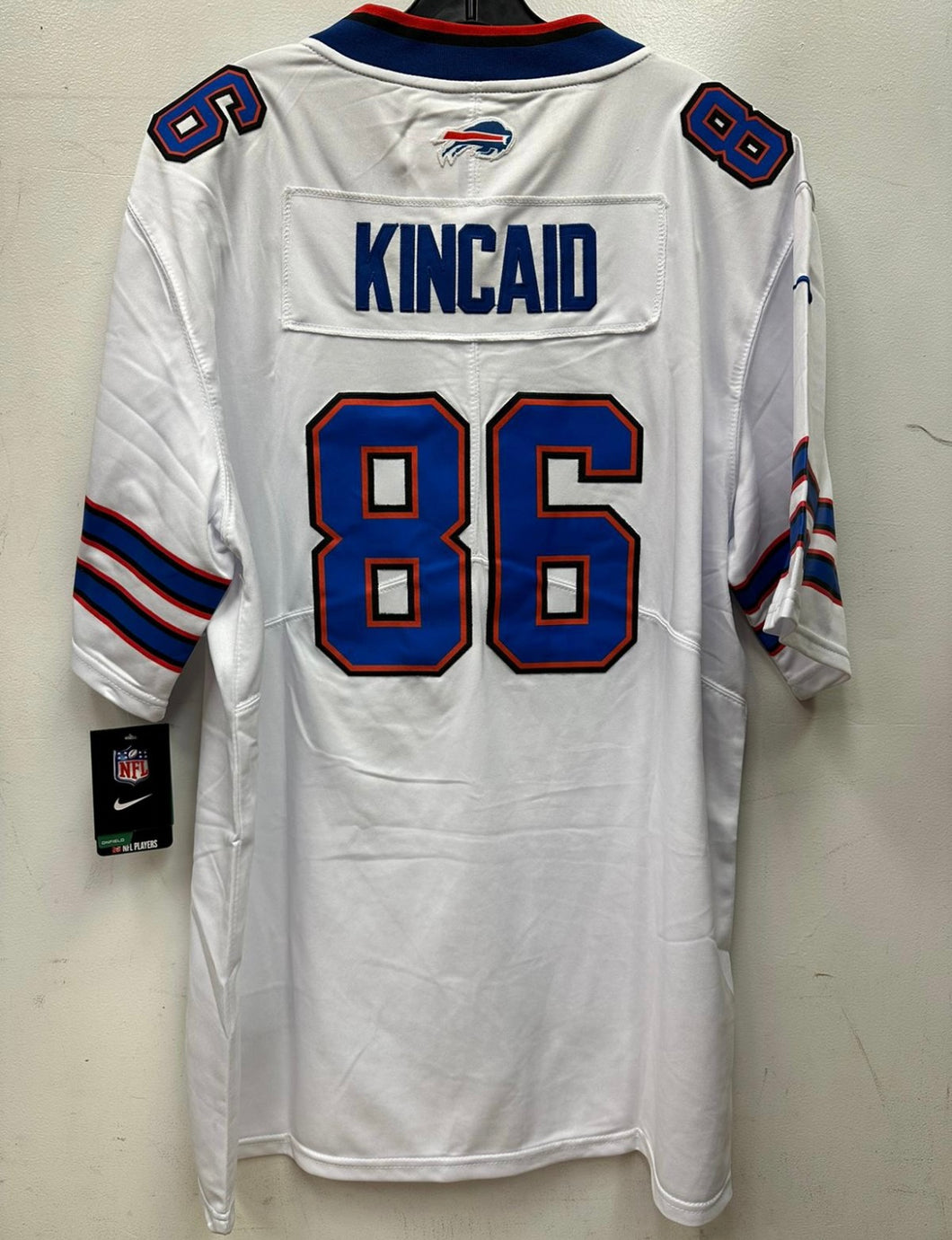 Dalton Kincaid Buffalo Bills Official NFL Nike Jersey white