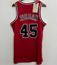 Michael Jordan Chicago Bulls #45 1994-95 Official NBA Jersey Mitchell & Ness red