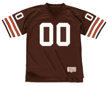 Any name & Number Classic Cleveland Browns NFL Mitchell & Ness custom made jersey