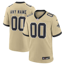 New Orleans Saints Any Name & Number customized YOUTH KIDS Official NFL Jersey Gold