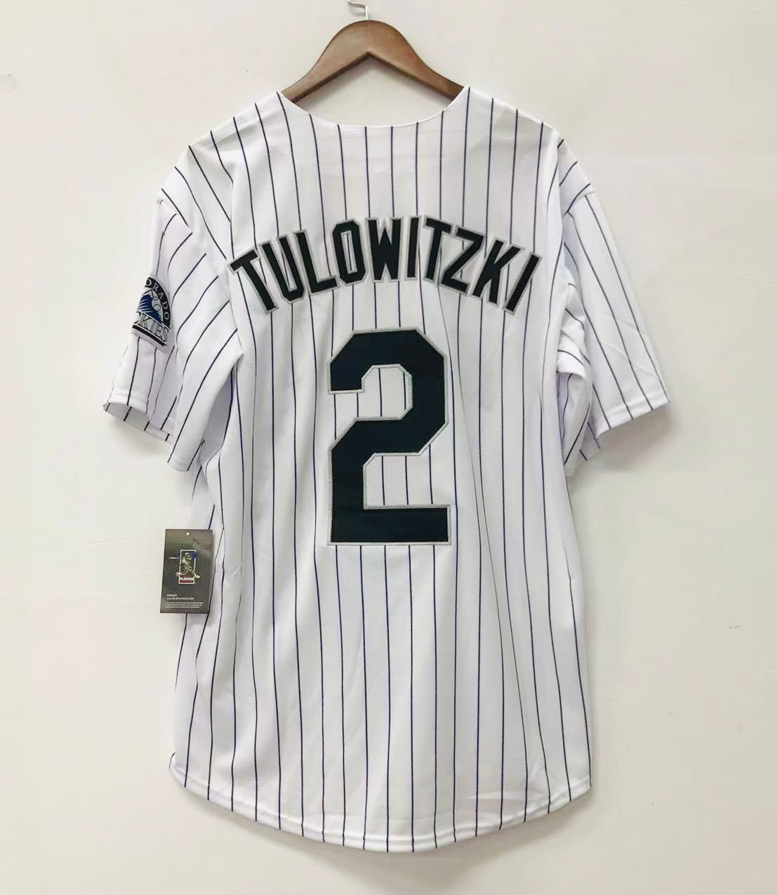 Troy Tulowitzki Colorado Rockies Official MLB Majestic Jersey