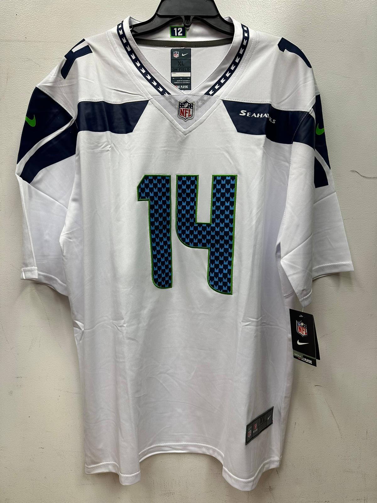 D K Metcalf Seattle Seahawks Jersey white – Classic Authentics