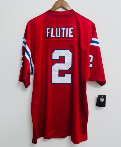 Doug Flutie New England Patriots Official  NFL Mitchell & Ness Jersey