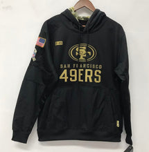 San Francisco 49ers Salute to Service hoodie black