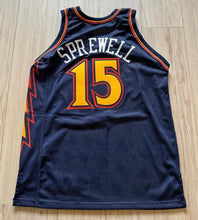 Latrell Spreewell Golden State Warriors Official NBA Mitchell & Ness Jersey blue