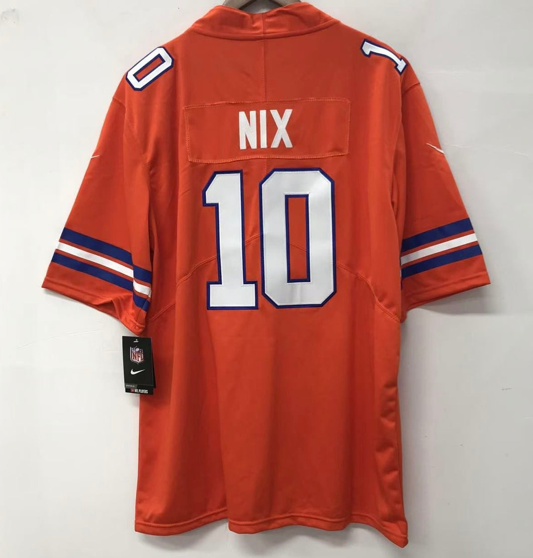 Bo Nix Denver Broncos 2024 Official NFL Jersey Nike