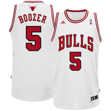 Carlos Boozer Chicago Bulls Official NBA Adidas Jersey White
