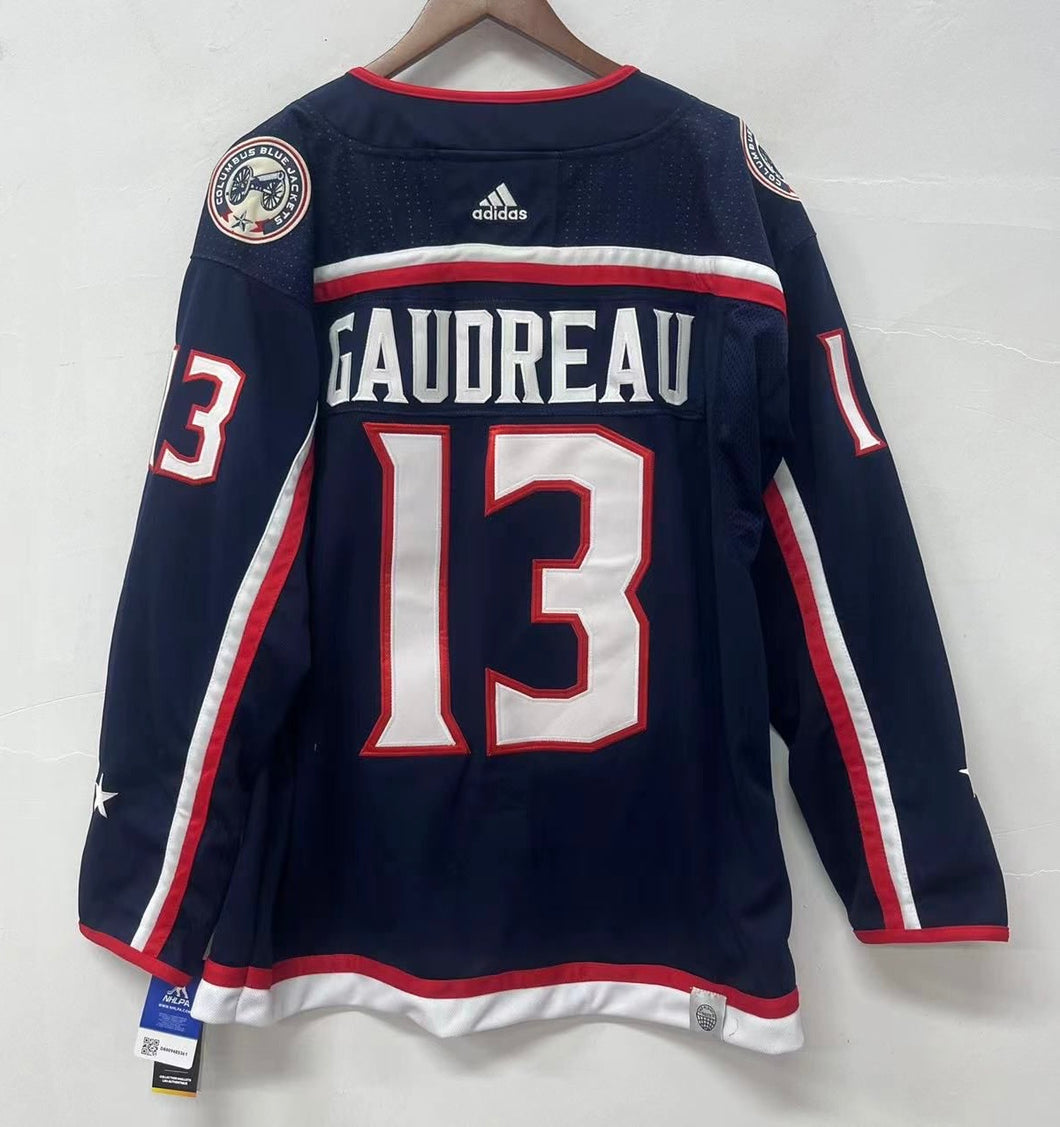 Johnny Gaudreau Columbus Blue Jackets Jersey Adidas