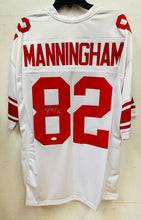 Mario Manningham New York Giants autographed jersey JSA Witnessed COA