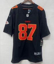 Travis Kelce Kansas City Chiefs official NFL Jersey Nike Black